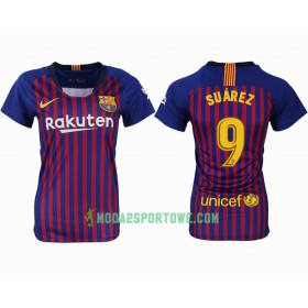 Koszulka FC Barcelona SUAREZ 9 Damska Domowe Stroje Piłkarskie 2018/19 Krótki Rękaw